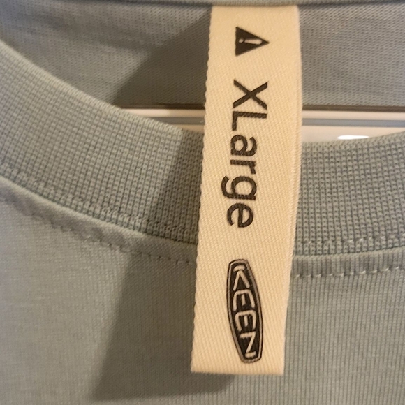 Keen Mens Light Blue Short Sleeve Tee Size XL - Picture 5 of 6